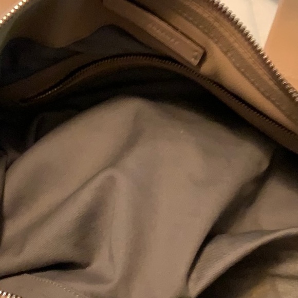 Reed Krakoff Tan Leather Purse- Zippered Compartments- Brass Finish- 18” X 12” - Picture 15 of 15